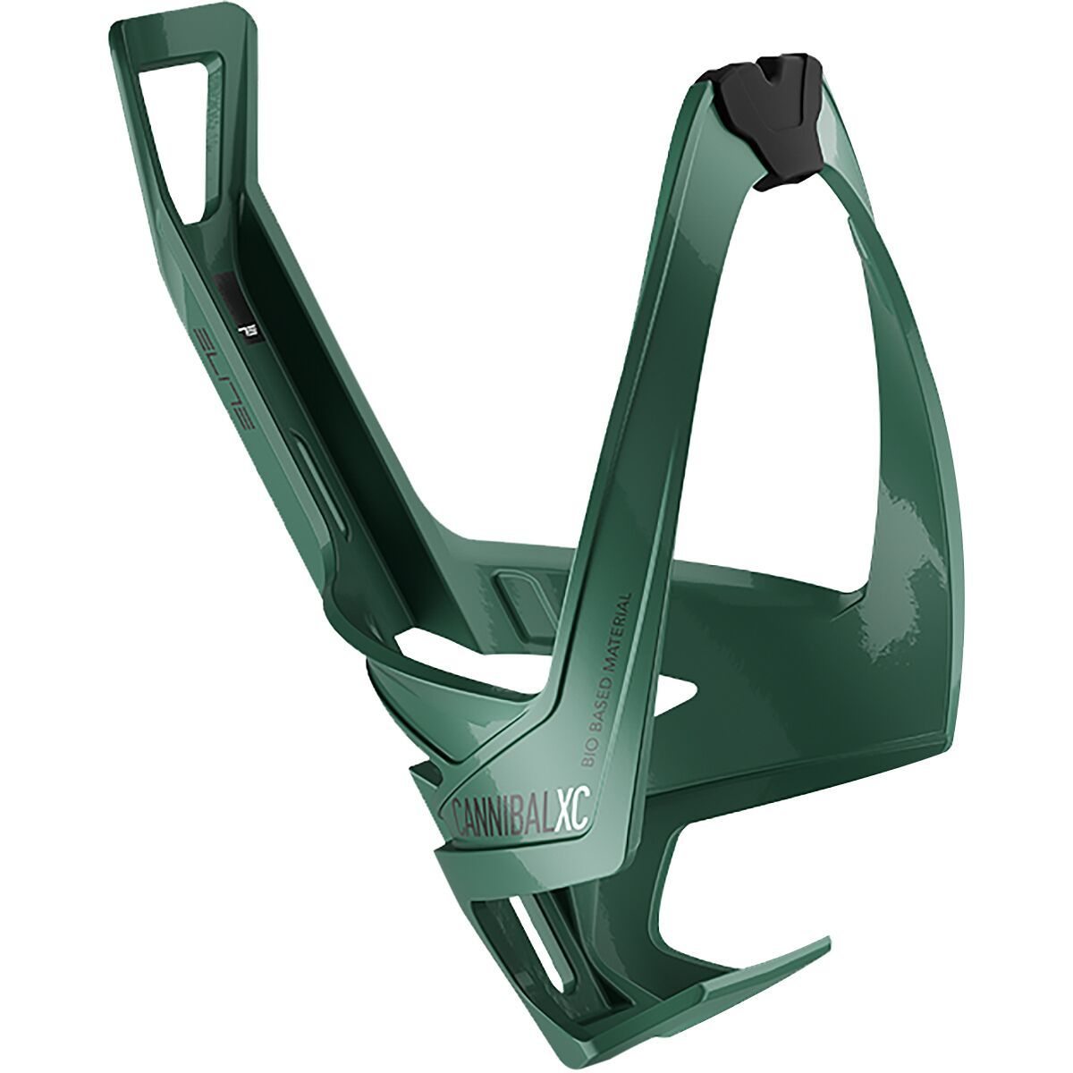 Elite Cannibal XC Bottle Cage Bio Based Green, One Size