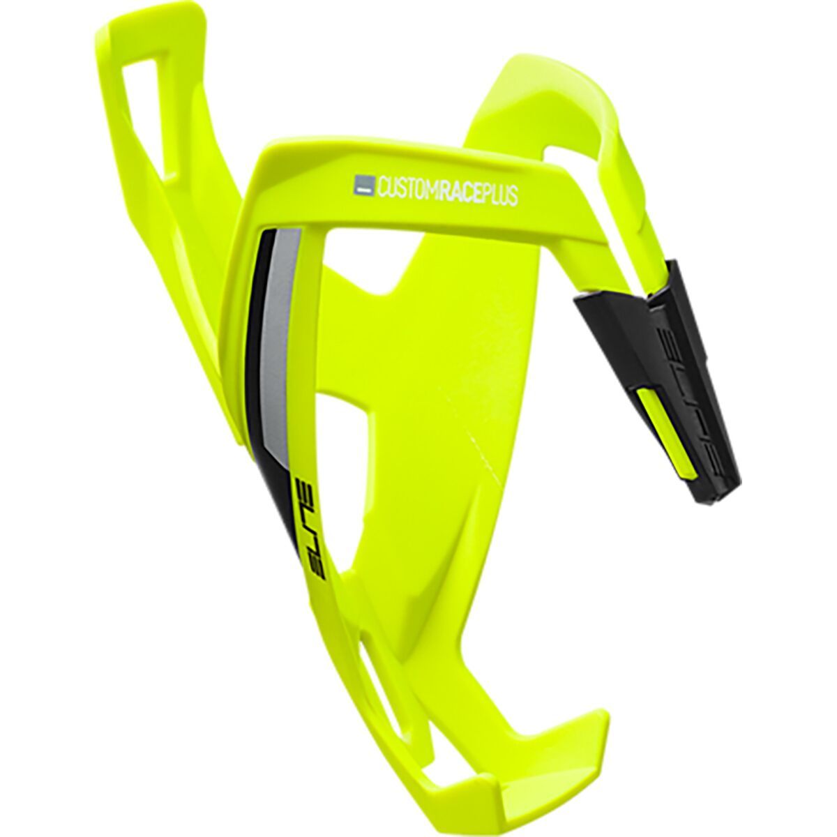 Elite Custom Race Plus Water Bottle Cage Gloss Black/Blue 2, One Size