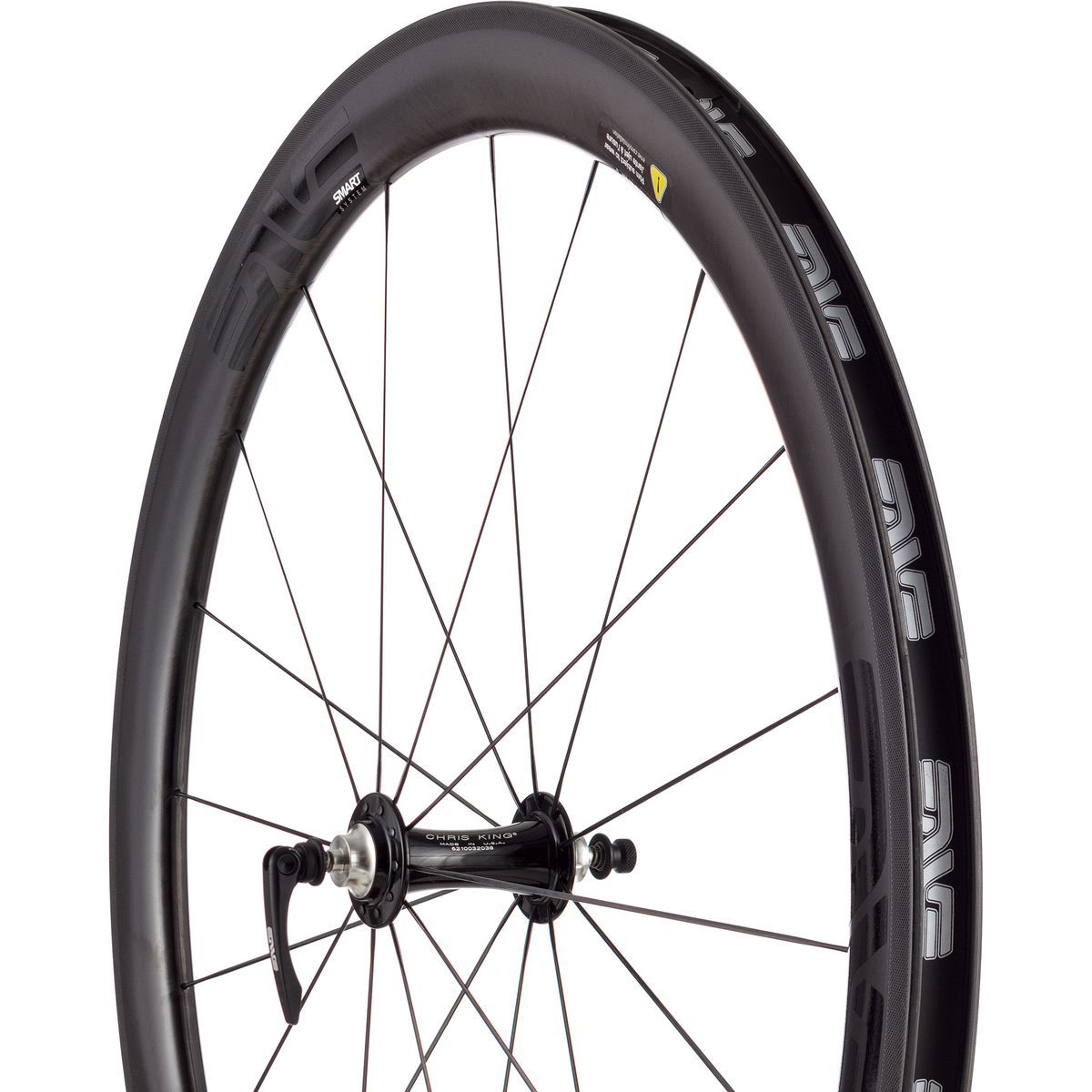 ENVE SES 4.5 Carbon Clincher Road Wheelset - Chris King R45 Hubs