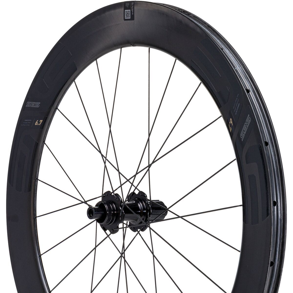 ENVE SES 6.7 Disc Brake Wheelset - Tubeless Black, HG