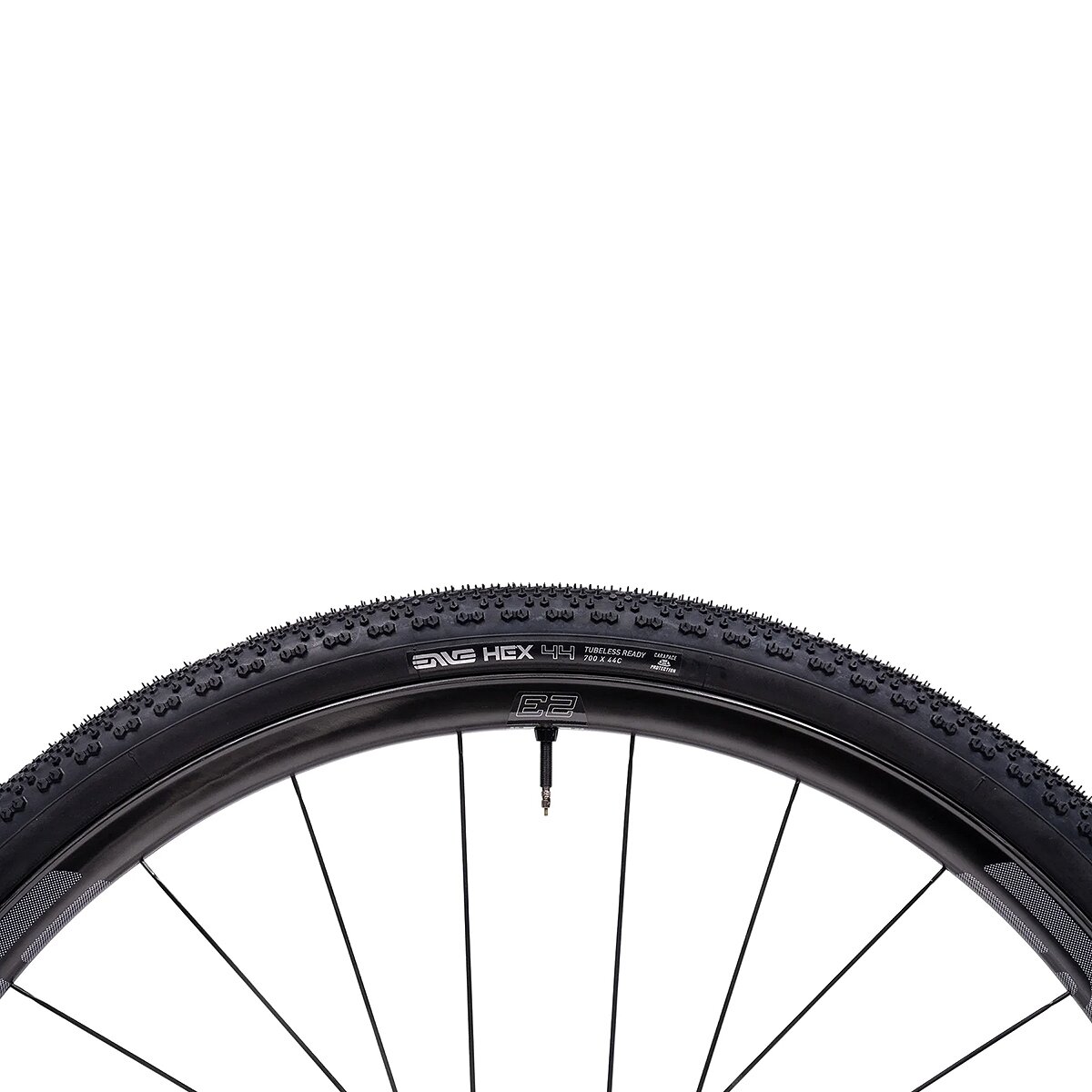 Enve ENVE Hex Carapace Tubless Tires Black, 700x52mm