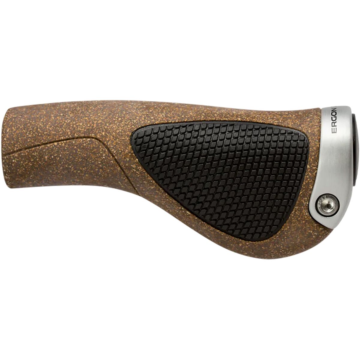 Ergon GP1 BioKork Grips Black/Tan, S