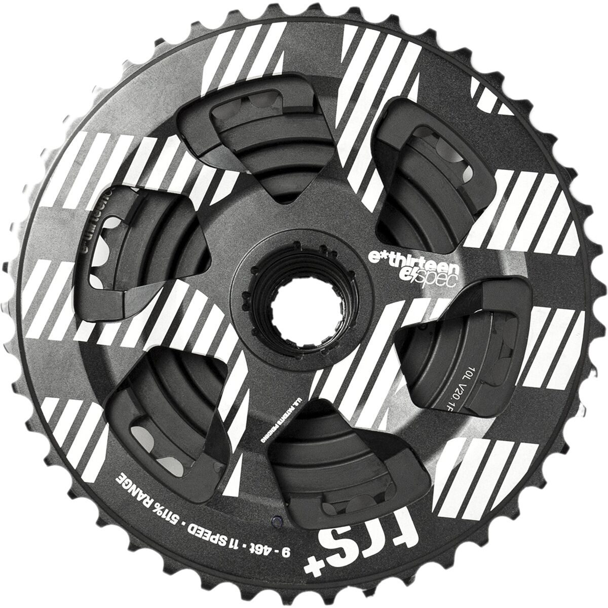 e*thirteen TRS Race Cassette 9-46t 11速 黒 e*thirteen components TRS Plus 11-Speed Cassette - Components