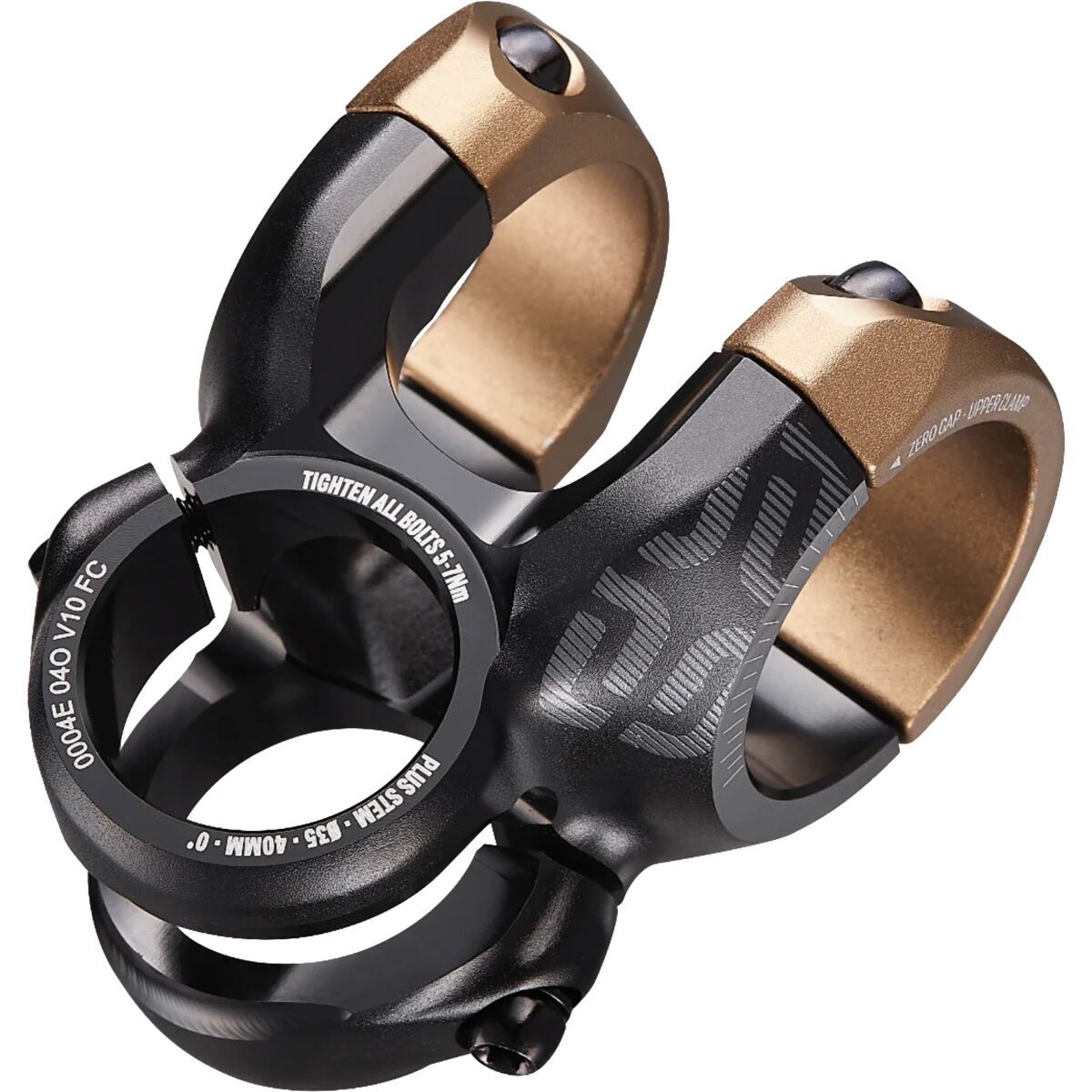 e*thirteen components Plus 35 Stem Black W/Bronze Clamps, 50mm