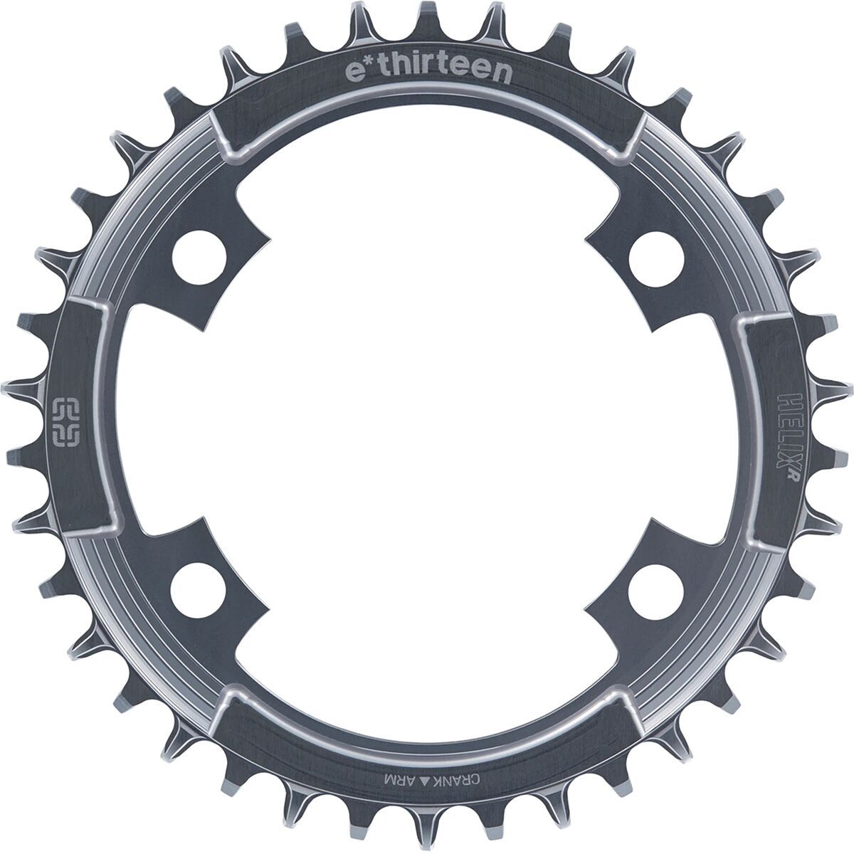 e*thirteen components Helix Race 107BCD Chainring Grey, 42t