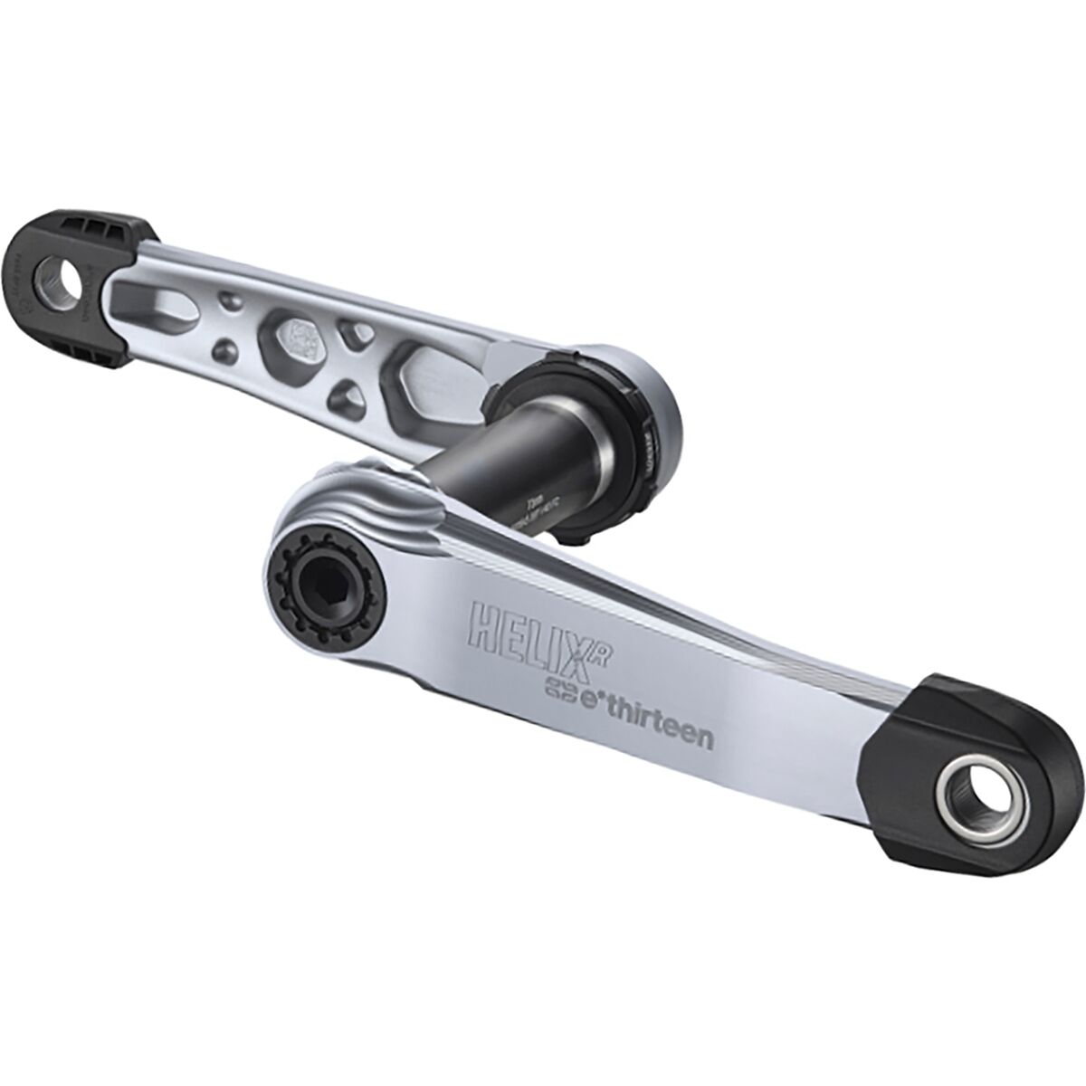 E*Thirteen Components e*thirteen components Helix Race Alloy Crank Silver, 160mm