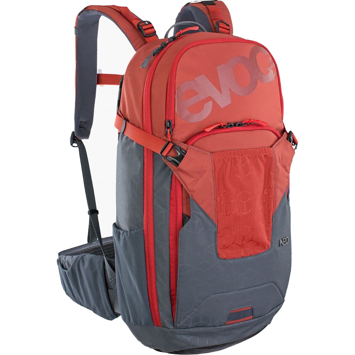 Evoc Neo 16L Protector Hydration Pack Chili Red/Carbon Grey, S/M