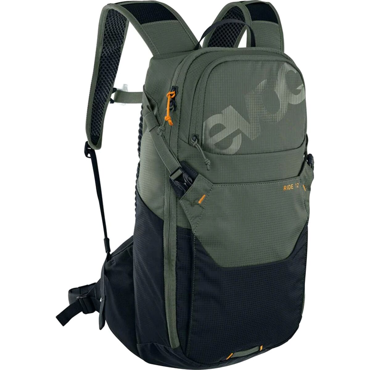 Evoc Ride 12L Backpack + 2L Bladder Dark Olive/Black, One Size