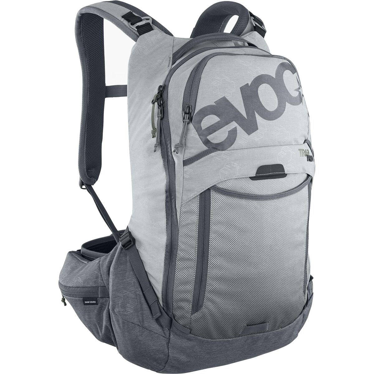 Evoc Trail Pro 16L Protector Backpack Stone/Carbon Grey, S/M