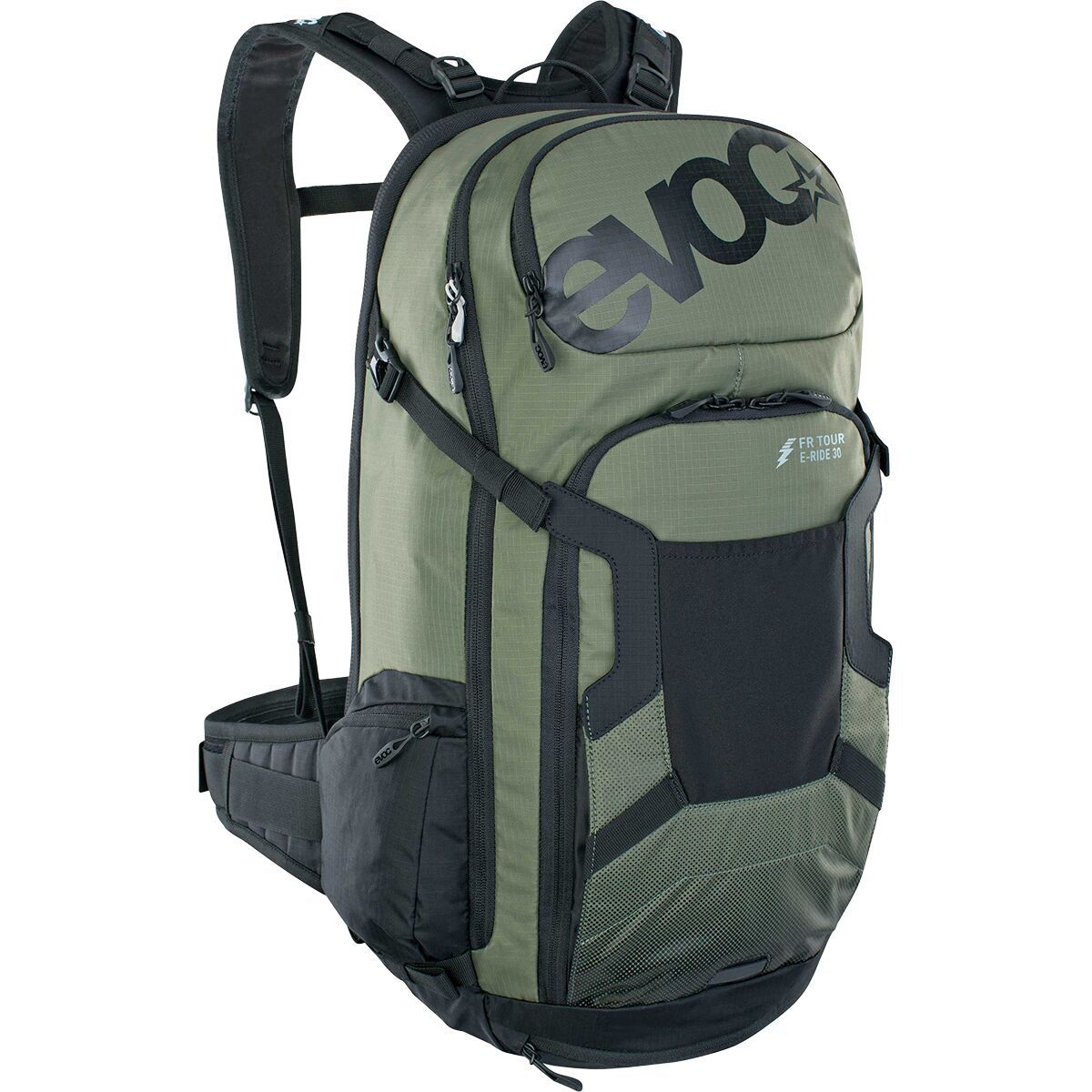 Evoc FR Tour E-Ride Protector 20L Backpack Dark Olive/Black, M/L