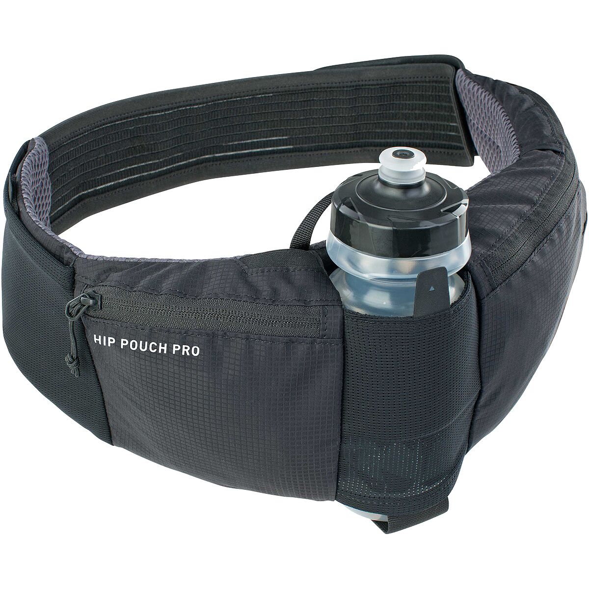 Evoc Hip Pouch Pro + Bottle Black, One Size