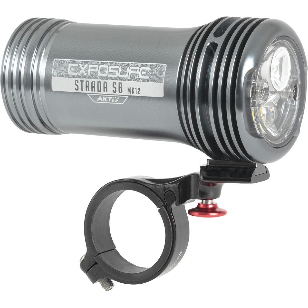 Exposure Exposure Strada Mk12 Super Bright AKTIV Headlight Grey, One Size