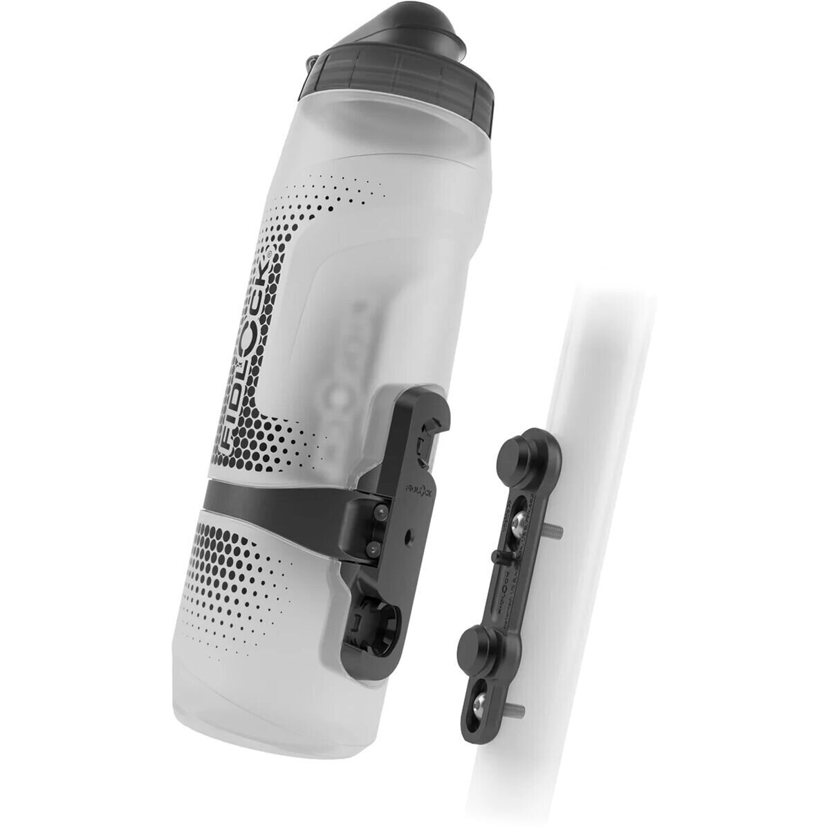 FIDLOCK FIDLOCK Twist 600ml Water Bottle Set Clear, 600ml - $44.99 at Competitive Cyclist