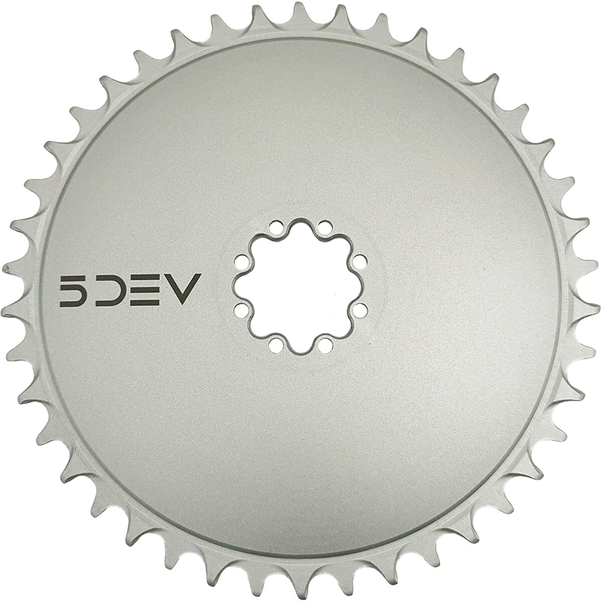 5Dev | Aero Road/gravel Chainring | Raw | 42T | Aluminum