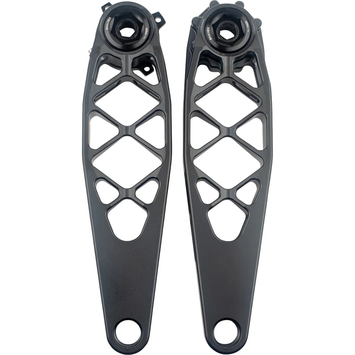 5DEV Titanium MTB Crank Arms Black (LSD), 165mm
