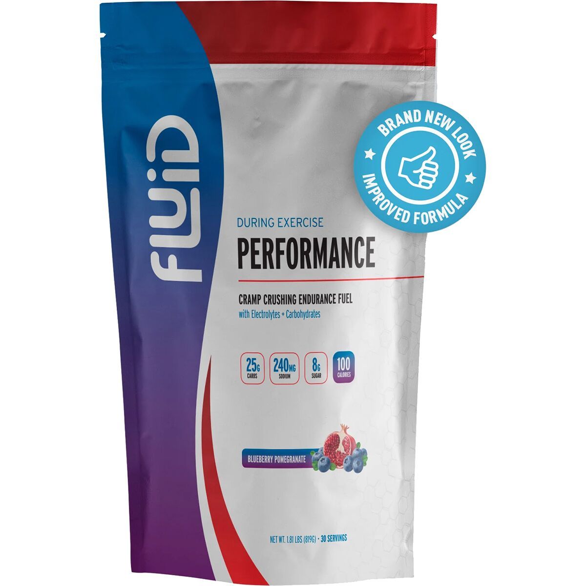 Fluid Performance 54 - Serving Bag Blueberry Pomegranate, 1458g