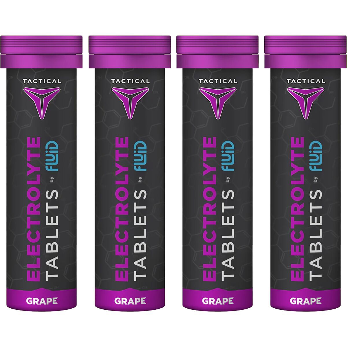 Fluid Tactical Electrolyte Tablets Grape, 172g