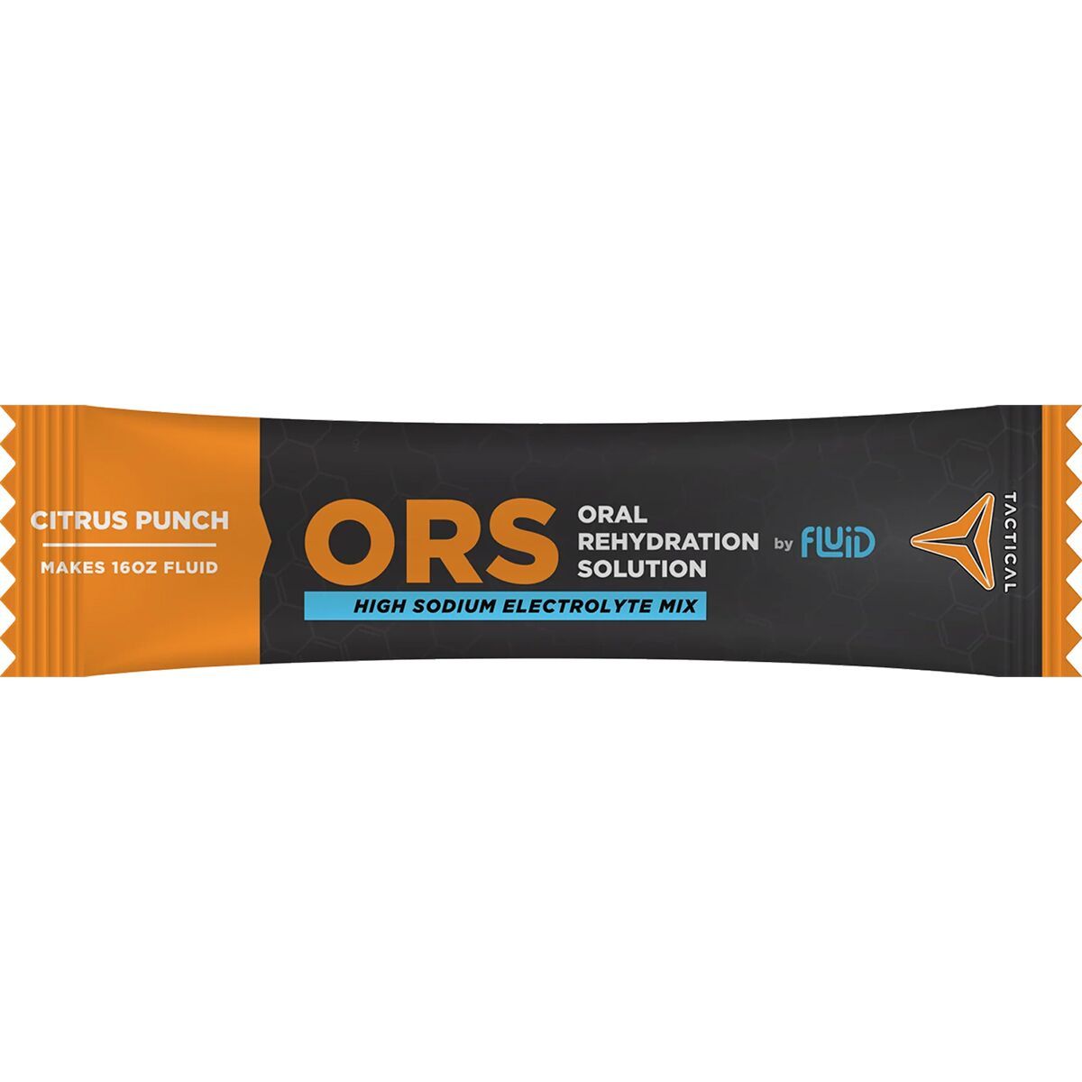 Fluid Tactical ORS (Oral Rehydration Solution) Citrus Punch, 12 count