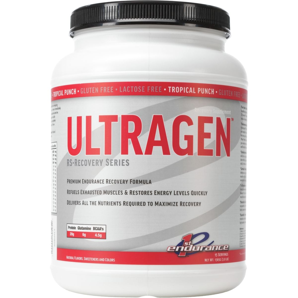 First Endurance Ultragen Recovery Drink Tropical Fruit, One Size
