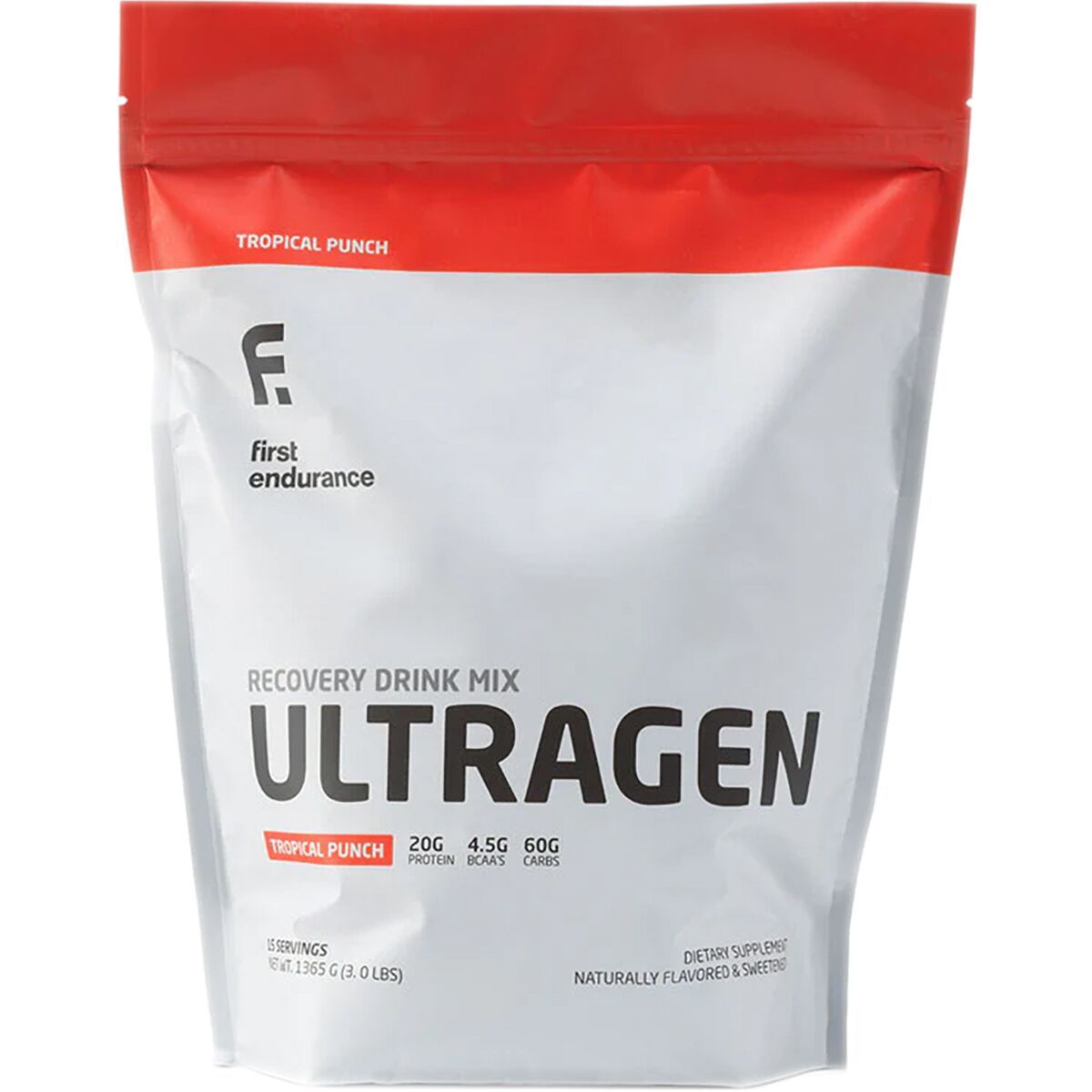 First Endurance Ultragen Recovery Drink Tropical Fruit, One Size