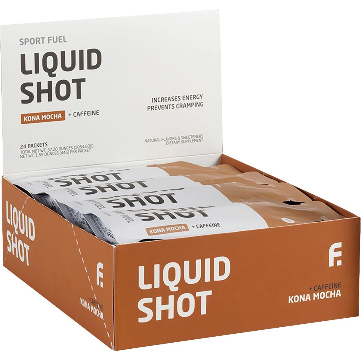First Endurance First Endurance Liquid Shot - 24-Pack Mocha, One Size
