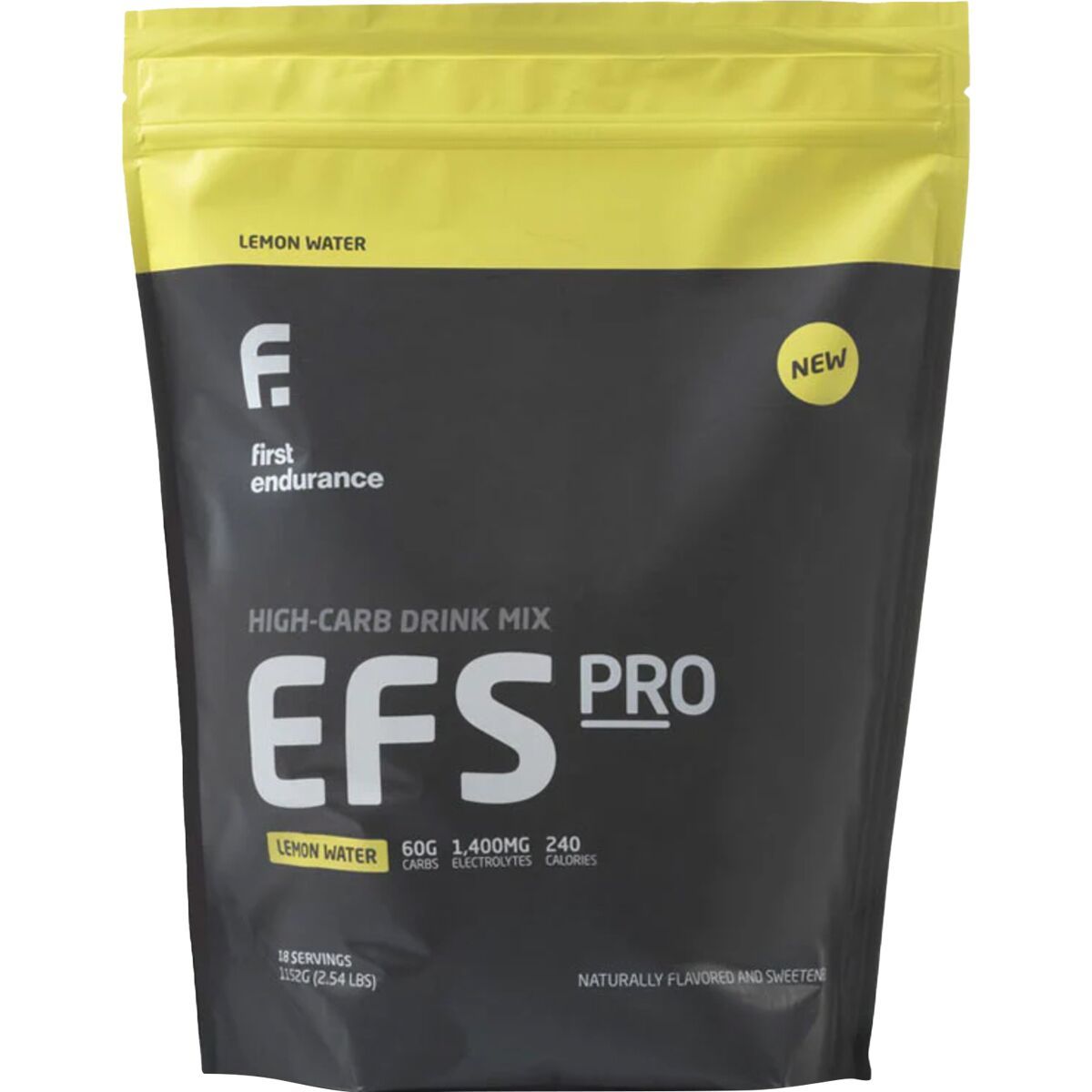 First Endurance EFS Pro Drink Mix Lemon Water, 18 Servings