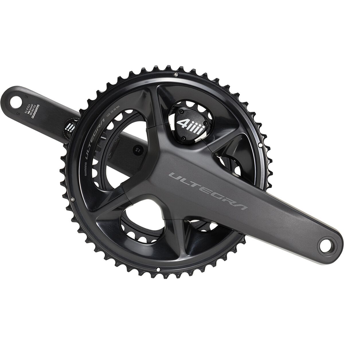 4Iiii 4iiii Shimano Ultegra 8100 PRECISION 3+ PRO Dual-Sided Power Meter Black, 170mm, 50-34T