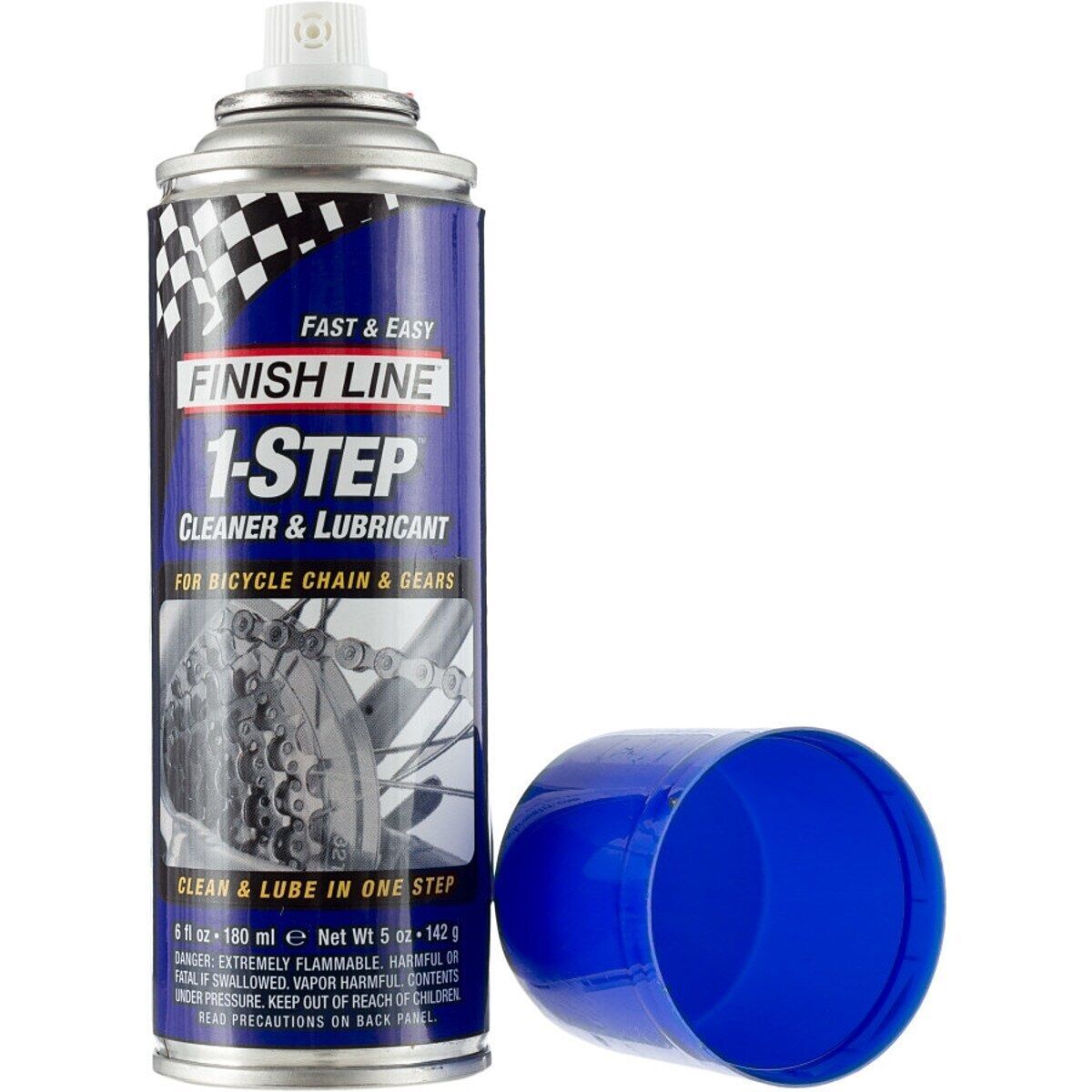 Finish Line One Step Squeeze Bottle, 4oz