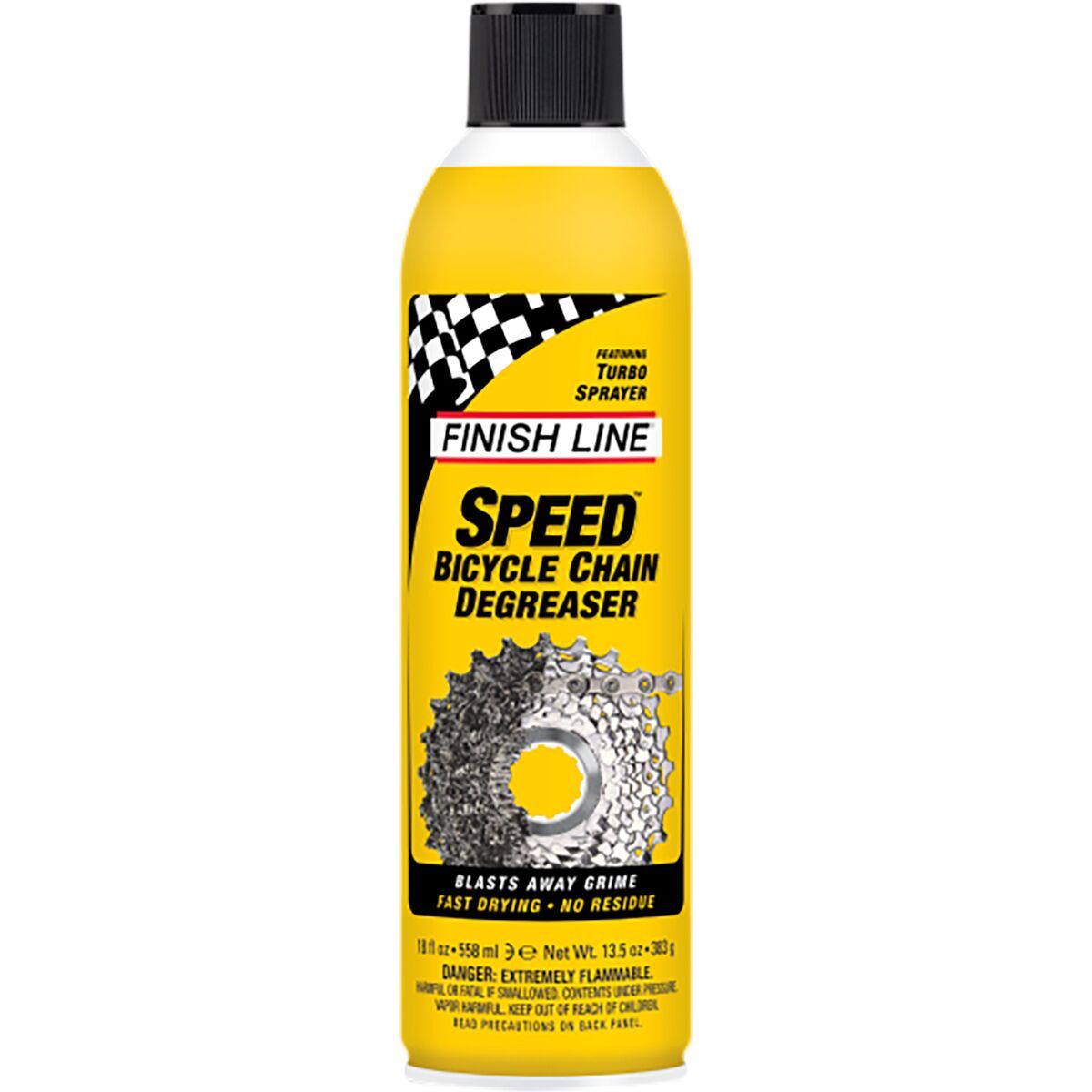 Finish Line Speed Bike Degreaser Aerosol, 18oz.
