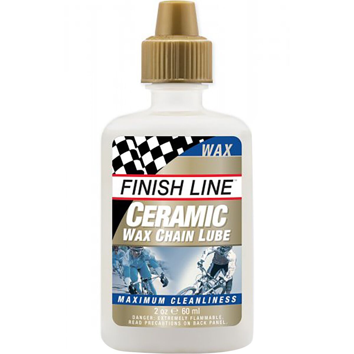 Finish Line Ceramic Wax Chain Lube Drip, 4oz