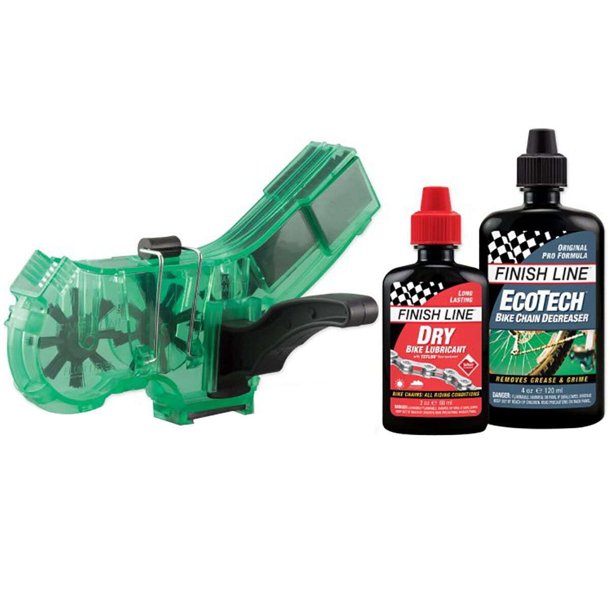 Finish Line Finish Line Pro Chain Cleaner Kit Green, One Size