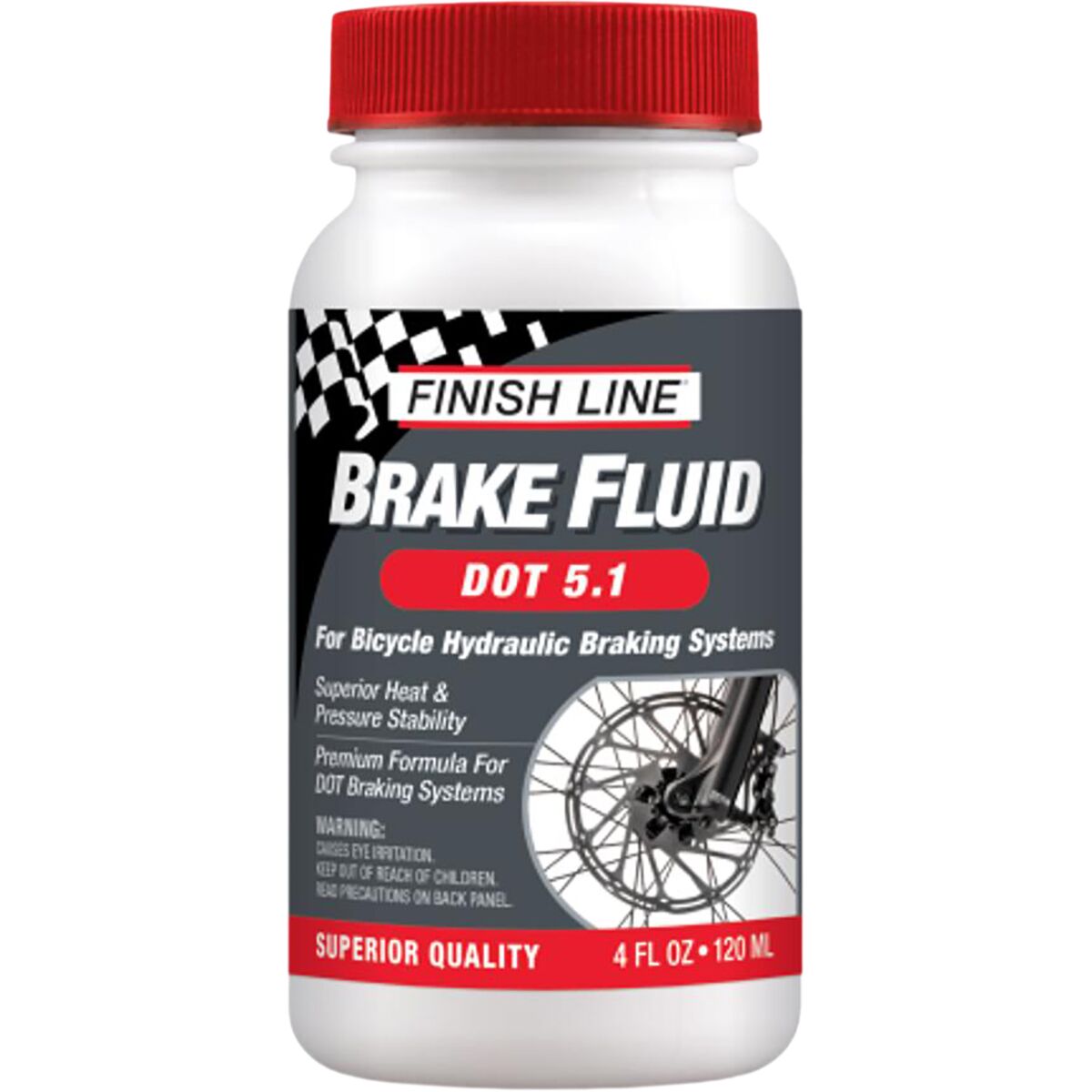 Finish Line Finish Line Brake Fluid Hyd Dot 5.1 - 2025 One Color, 4oz - $11.99 at Competitive Cyclist