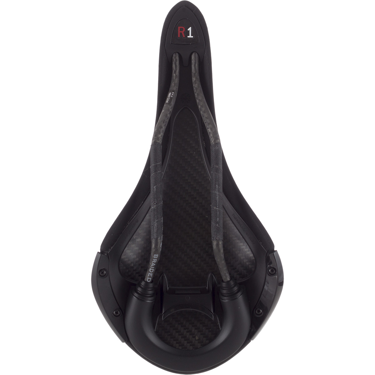 Fi'zi:k Aliante R1 Saddle - 7x9 Carbon Braided Rails - Components