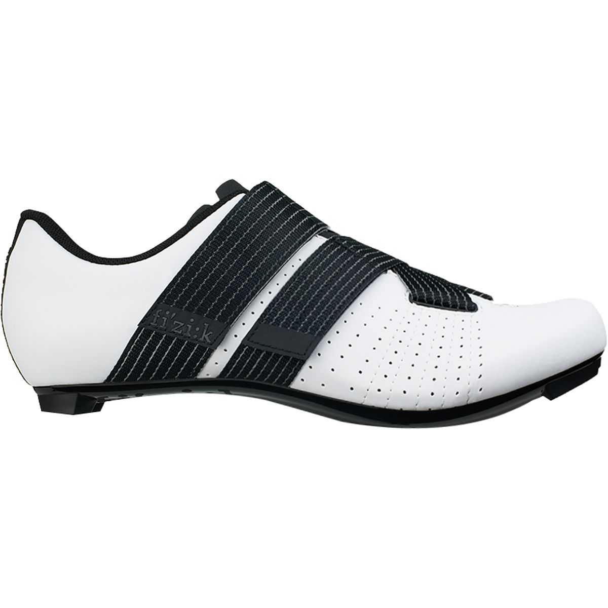Fi'zi:k Tempo R5 Powerstrap Cycling Shoe White/Black, 44.5