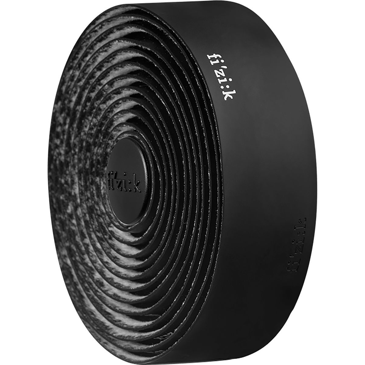 Fi'zi:k Terra Microtex Bondcush Gel Tacky Bar Tape Black, One Size