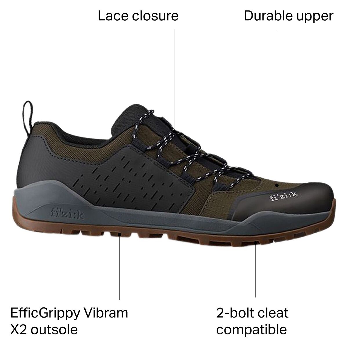 Fi zi k Terra Ergolace X2 Mountain Bike Shoe Men