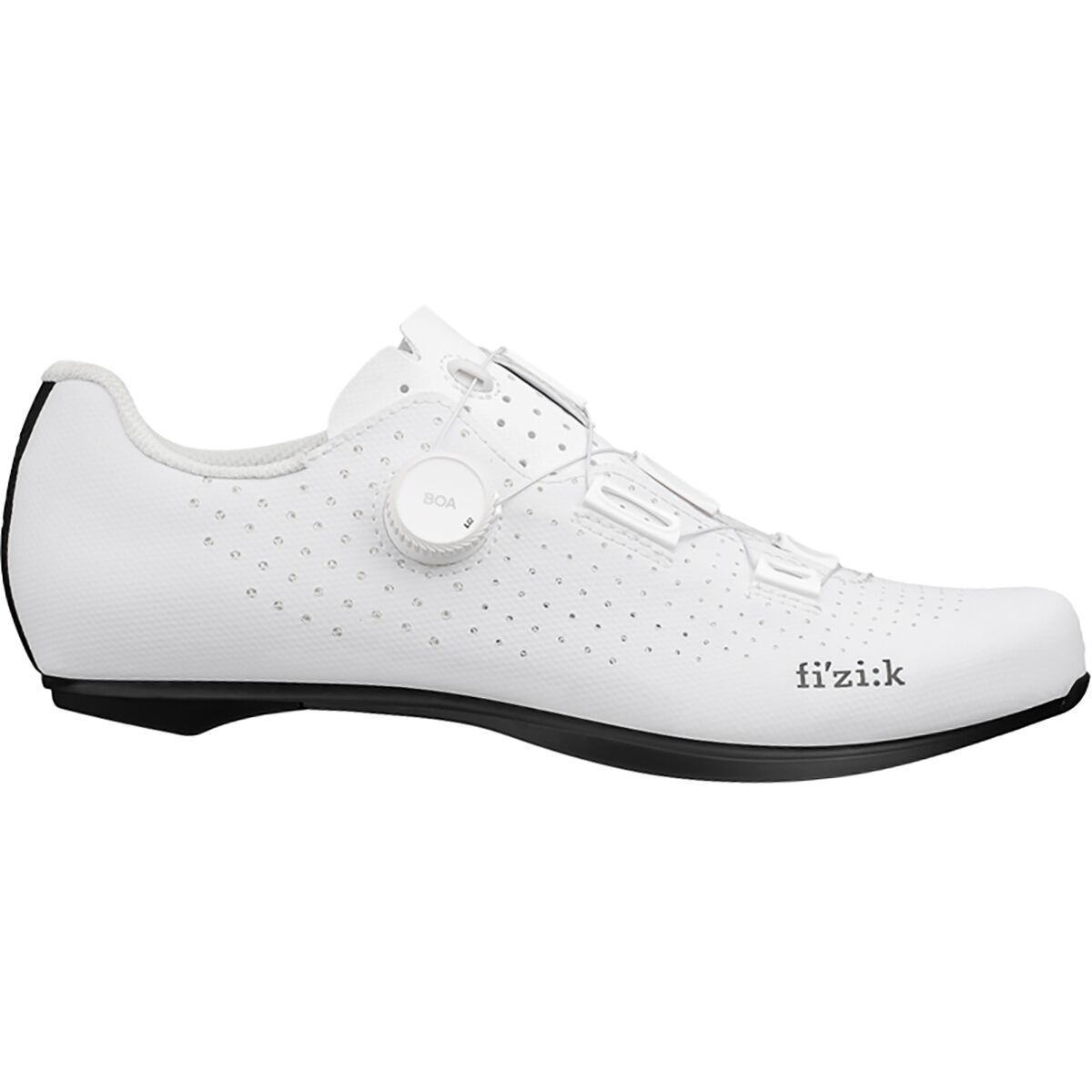 Fi'zi:K Fi'zi:k Tempo Decos Carbon Cycling Shoe White, 40.0