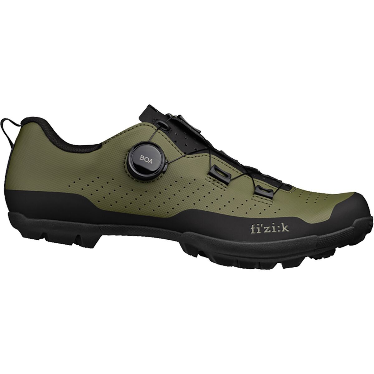Fi'zi:k Terra Atlas Mountain Bike Shoe Army, 40.0 - Men's