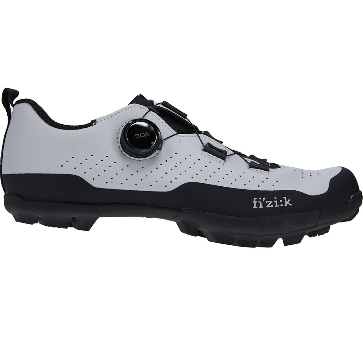 Fi'zi:k Terra Atlas Mountain Bike Shoe Grey/Black, 45.5 - Men's
