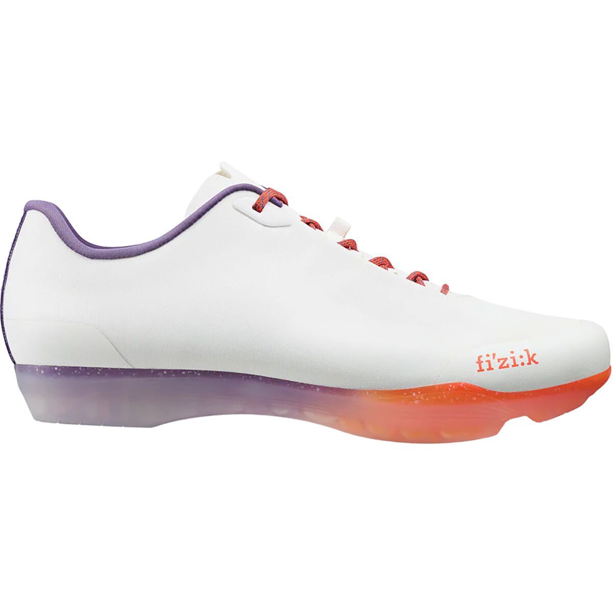 Fi'zi:k Beat Cycling Shoe White/Orange, 42.5