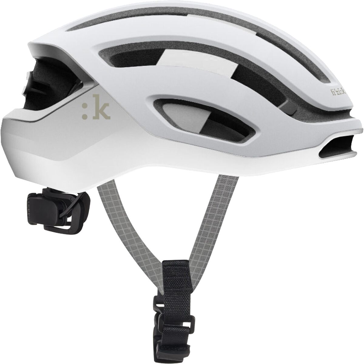 Fi'zi:K Fi'zi:k Kudo CPSC Helmet + Light White, L