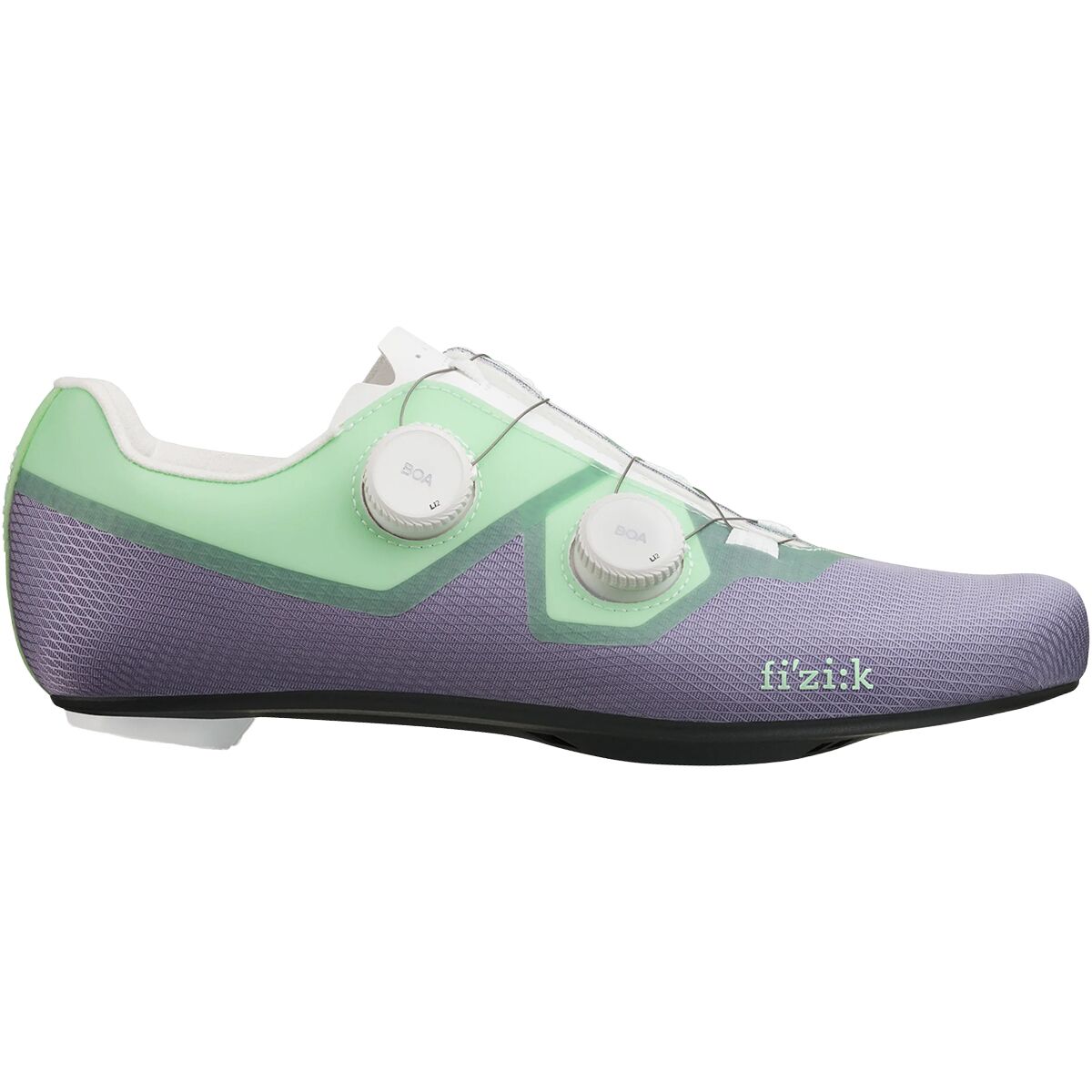 Fi'zi:K Fi'zi:k Lyra Cycling Shoe Lavender/Mint Green, 45.0