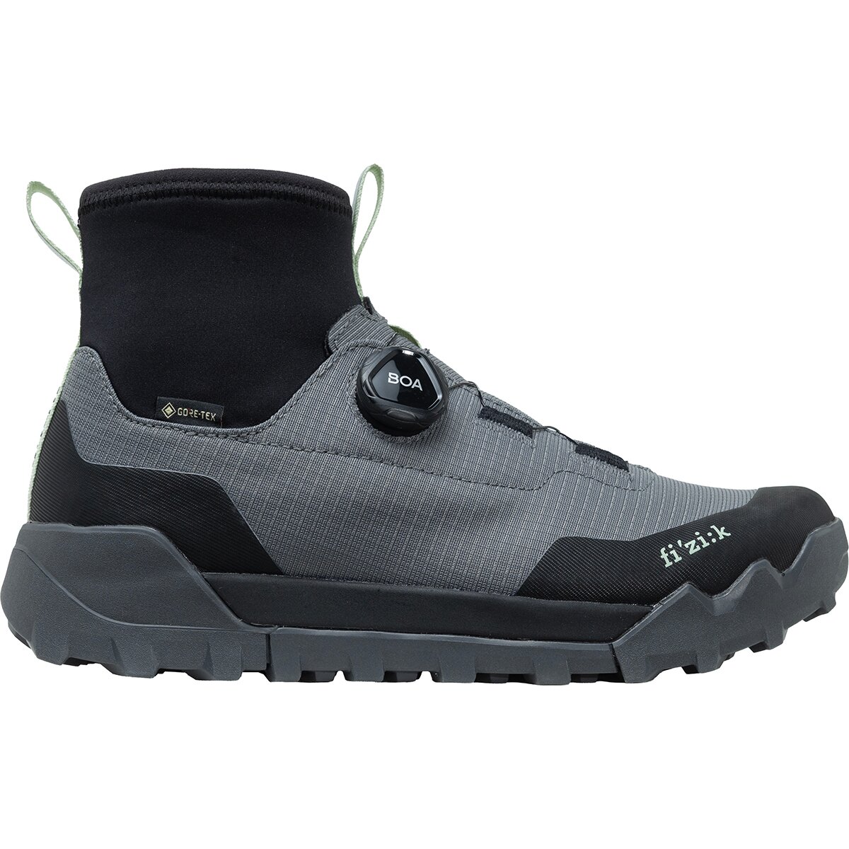 Fi'zi:k Nanuq 2 GTX Cycling Shoe Black/Grey, 45.0 - Men's