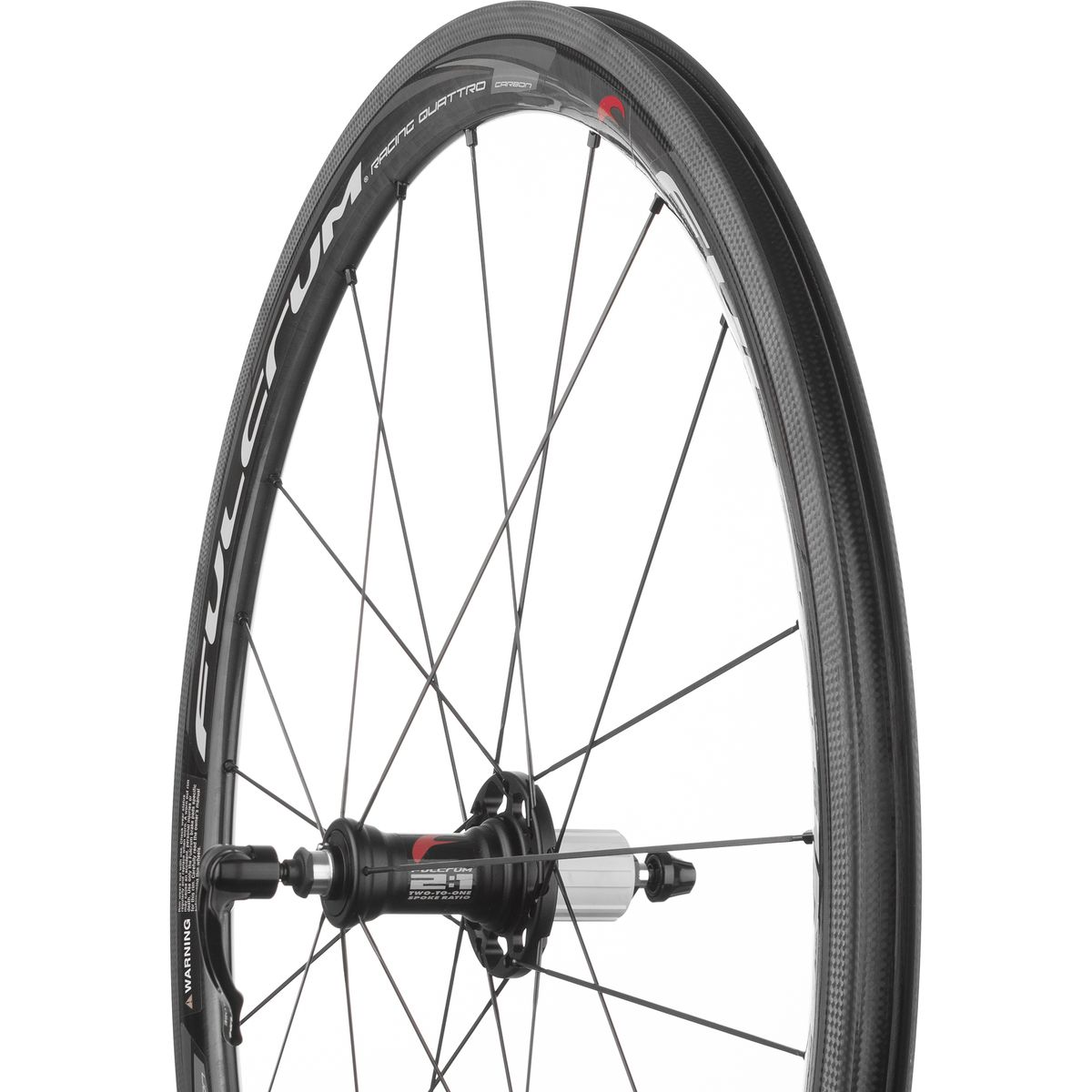 パーツ FULCRUM RACING QUATTRO CARBON 40 Fulcrum Racing Quattro Carbon Wheelset - Clincher - Components