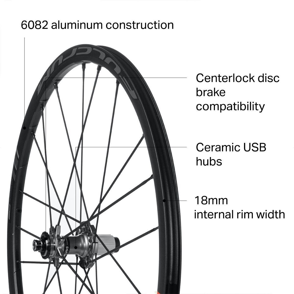 Fulcrum Racing Zero Disc Brake Wheelset - Tubeless - Components