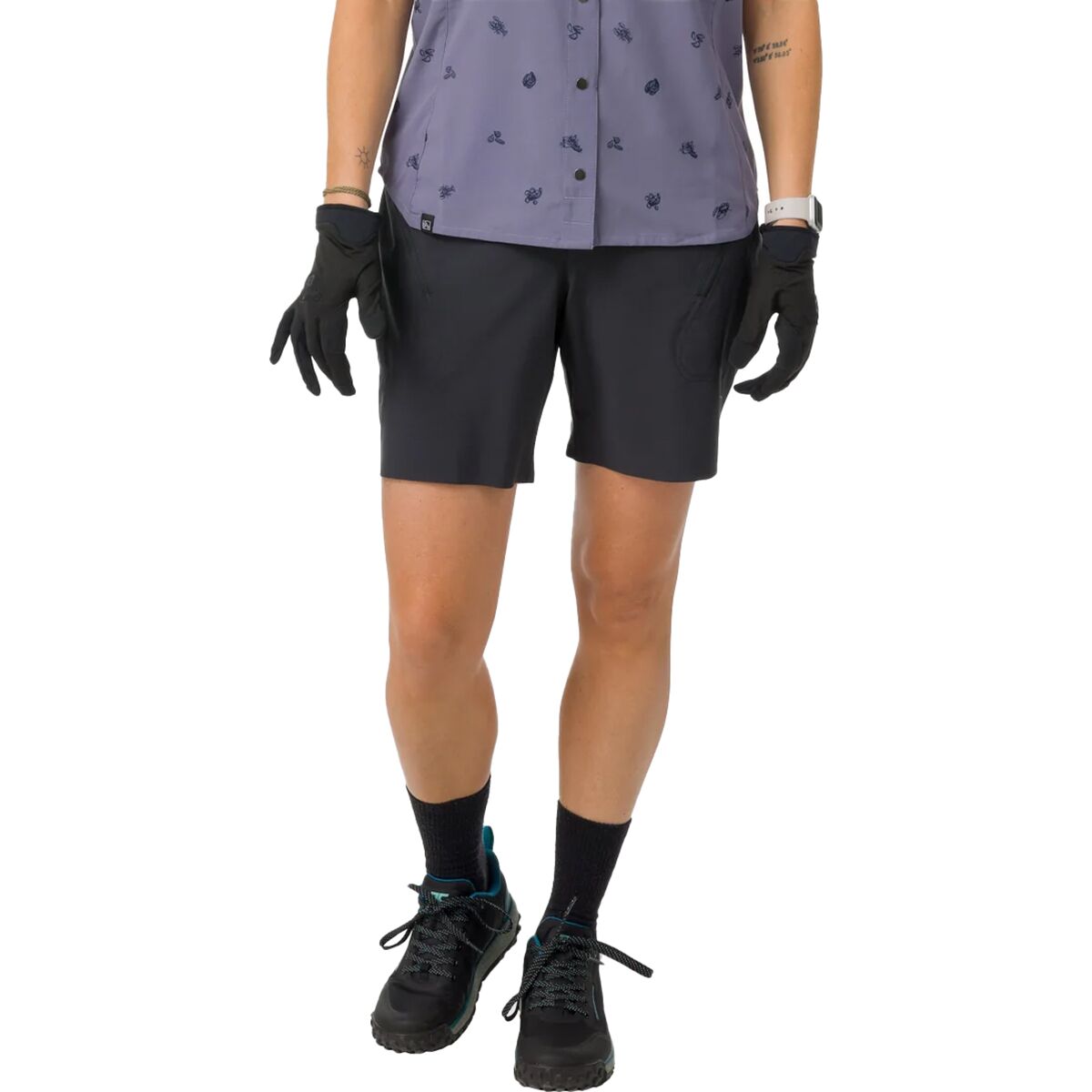 Flylow Tia 7in Short - Women's Black, 10