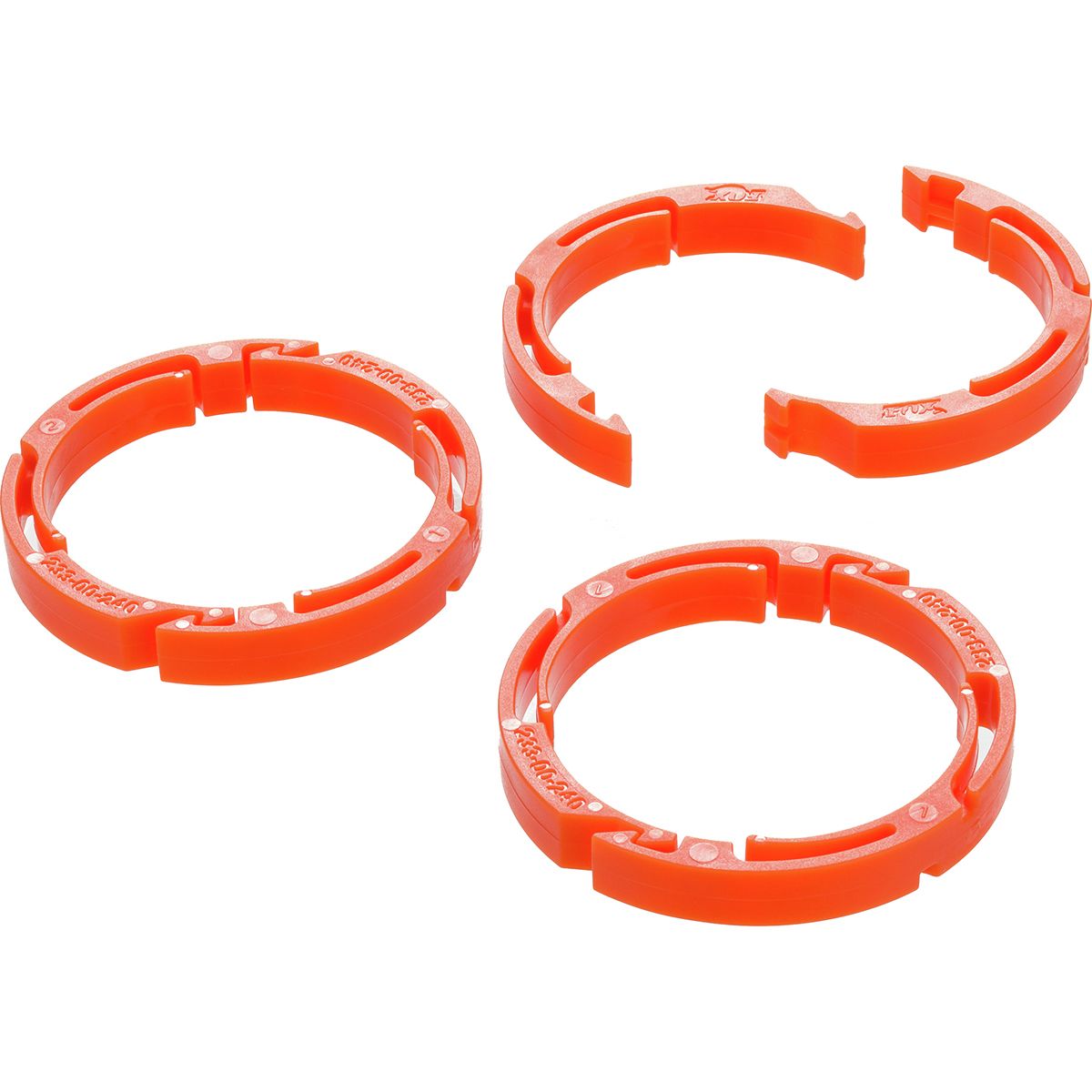 Fox Racing Shox FOX Racing Shox Float X2 Volume Spacer Kit Orange, 3 Pairs, 0.25in