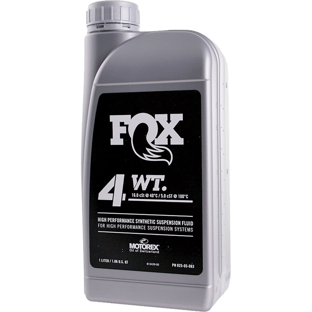 FOX Racing Shox Suspension Fluid Grey, 1 Liter, 4wt.