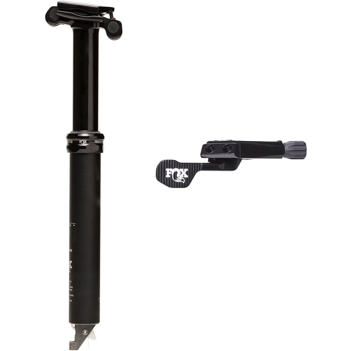 FOX Racing Shox FOX Racing Shox Transfer Perf Elite Dropper Seatpost w/ 1x Lever-Bike Build Black, 31.6x100mm Travel - $303.20 at Competitive Cyclist