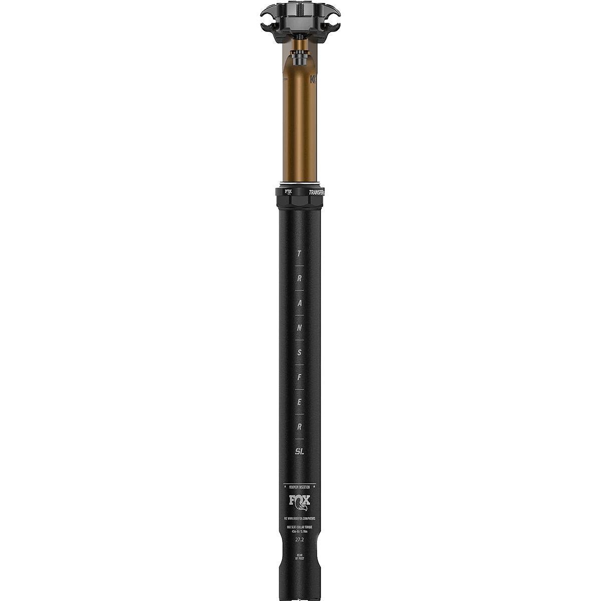 Fox Racing Shox FOX Racing Shox Transfer SL Factory Dropper Seatpost - 2023 Black, 30.9x75mm Travel